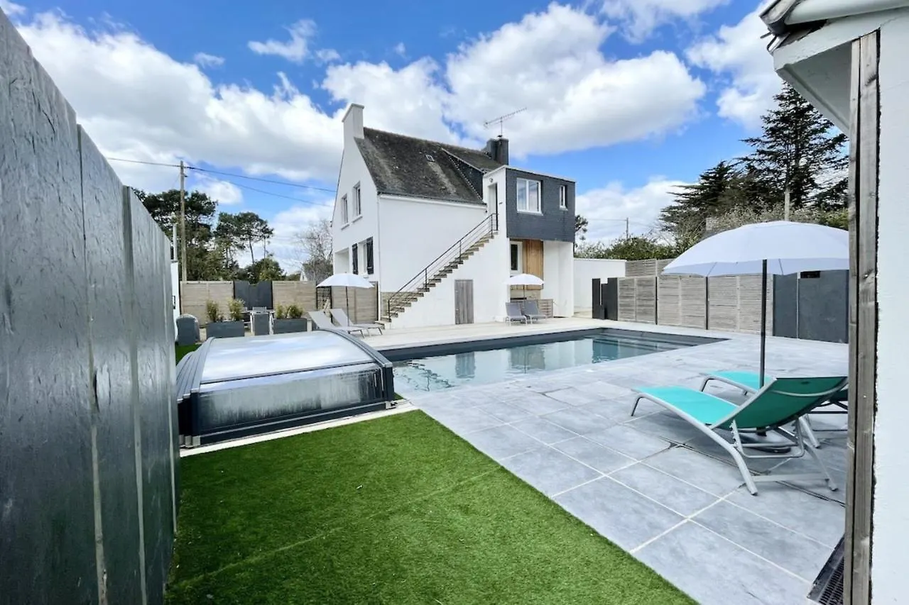 Holiday home Le Dolmen Maisonnette Ultra Cocooning - Piscine