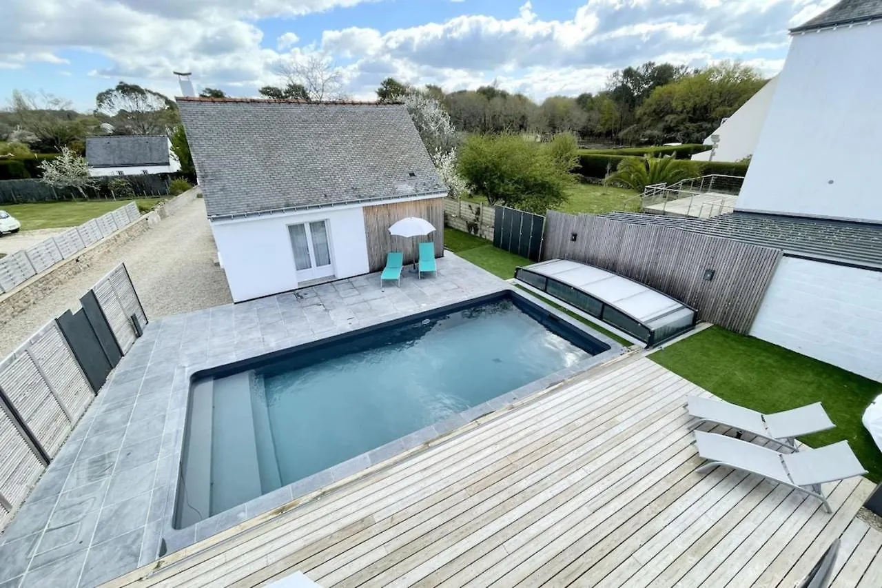 Holiday home Le Dolmen Maisonnette Ultra Cocooning - Piscine